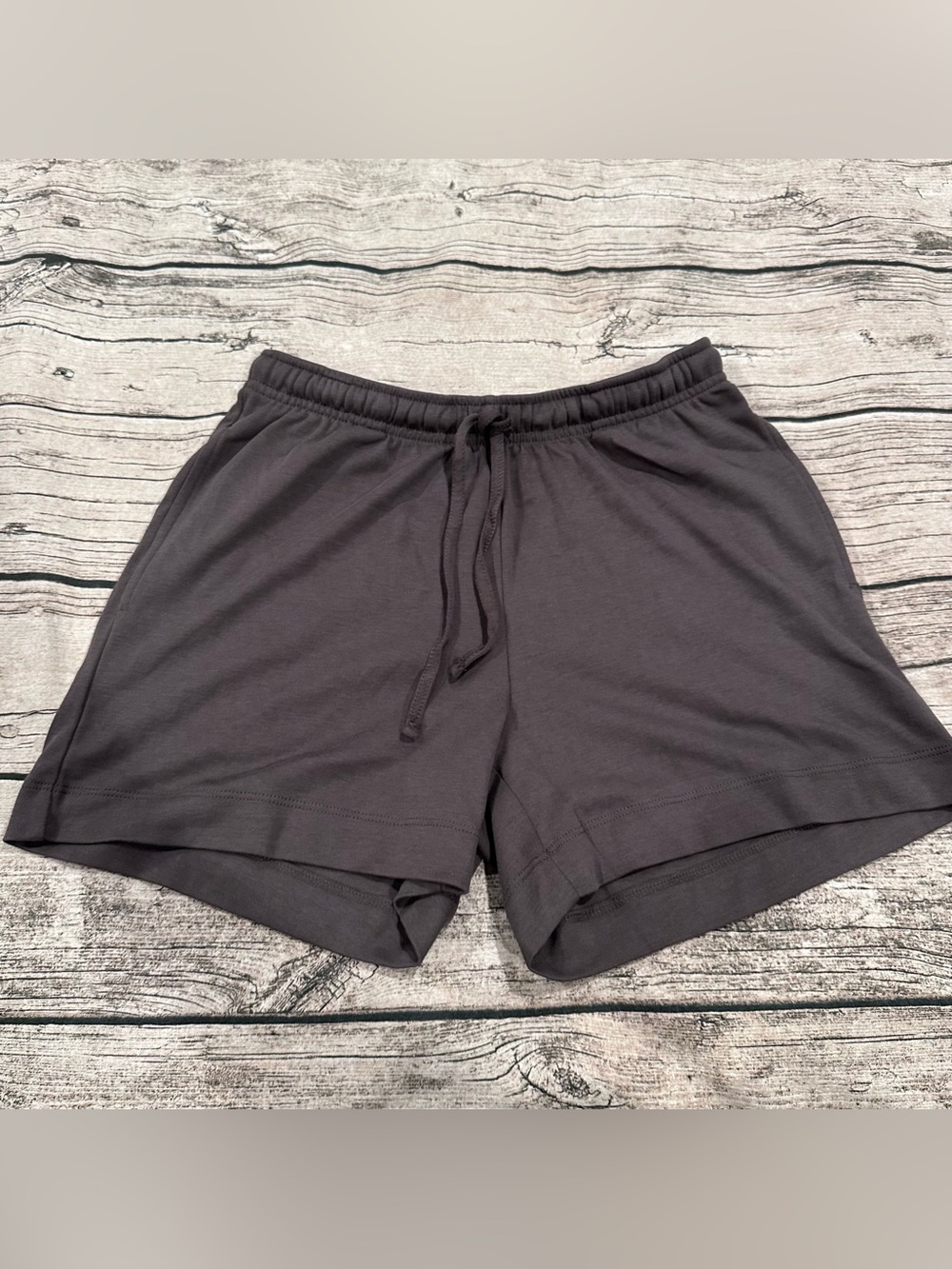 The Company Store Women's Dark Gray Casual / Lounge Drawstring Shorts Size XS